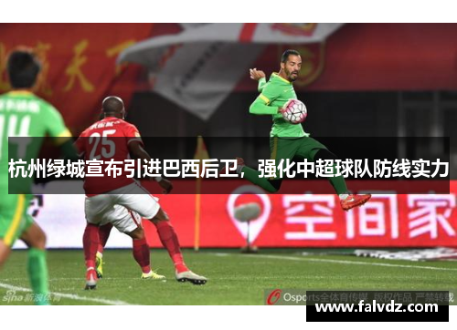杭州绿城宣布引进巴西后卫，强化中超球队防线实力