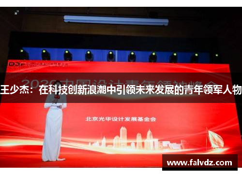 王少杰：在科技创新浪潮中引领未来发展的青年领军人物